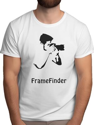 Uniqme Men's Regular Fit Photographer-Inspired Graphic Printed Round Neck Half Sleeves Camera, Photography, Photographer Tees and Tshirts.